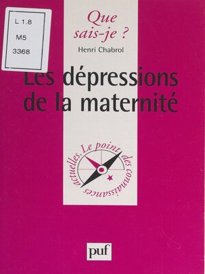 cover image of Les dépressions de la maternité